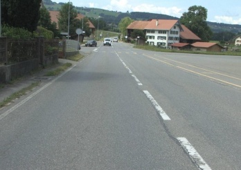 Überquerung von Vuippens