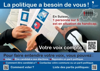 La politique a besoin des personnes en situation de handicap