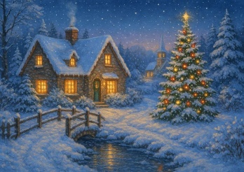 Paysage Hiver Noel