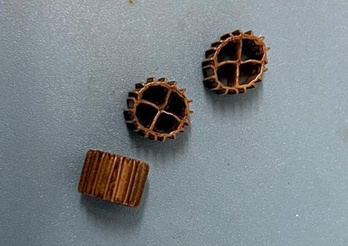 Kunststoffteile, die zur Abwasserbehandlung verwendet werden