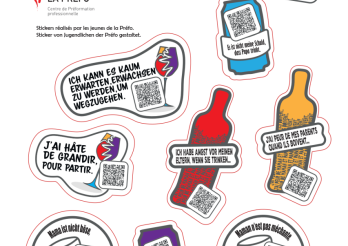 Stickers Semaine Enfants Addiction