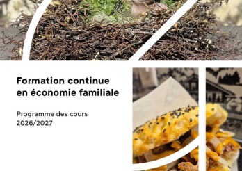 Programme de cours de la formation continue en économie familiale 2026/2027