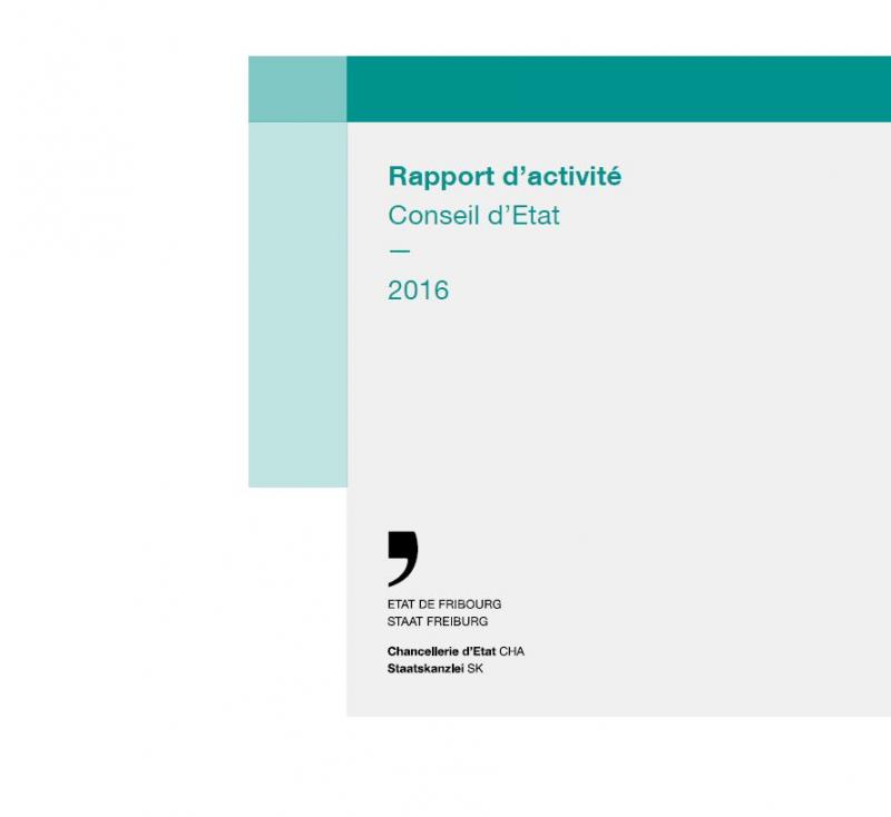 Couverture du Rapport d'activité CE 2016