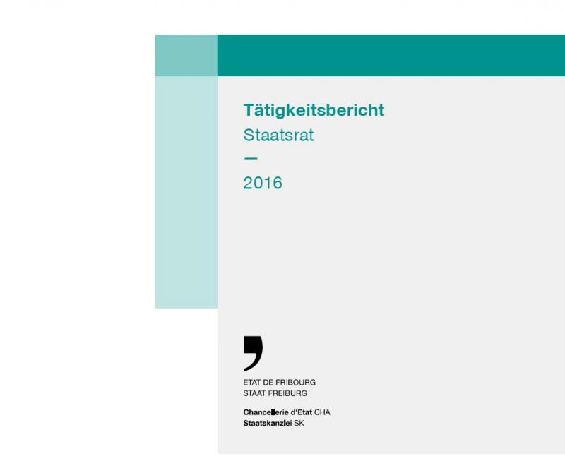 Umschlag Tätigkeitsbericht SR 2016