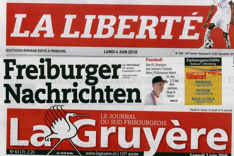 Collection des journaux fribourgeois BCU