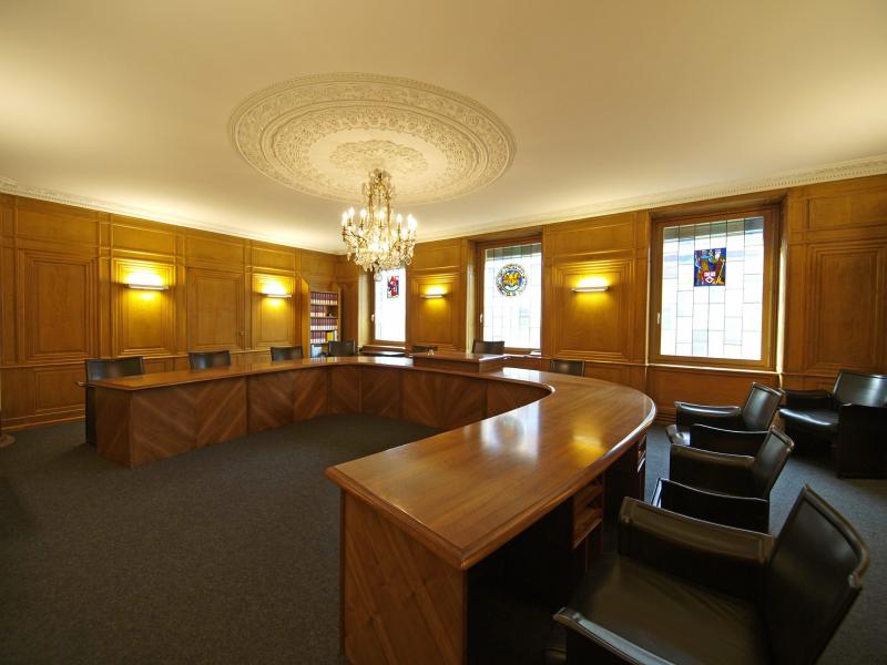 Salle de séances du Conseil d'Etat - Sitzungssaal des Staatsrates
