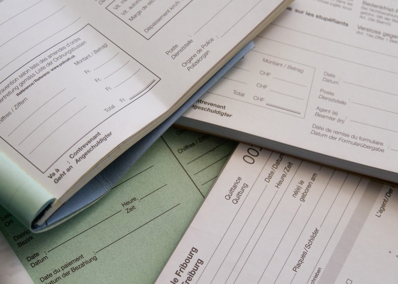 Police cantonale Fribourg - amendes