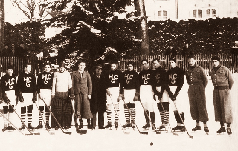 Mannschaft des HC Gotteron, 1940