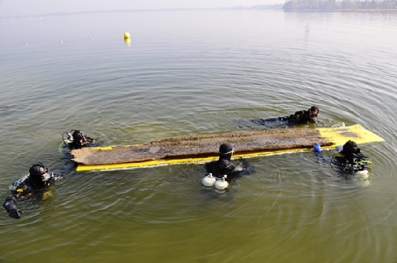 unterwasserarchäologische Ausgrabung 