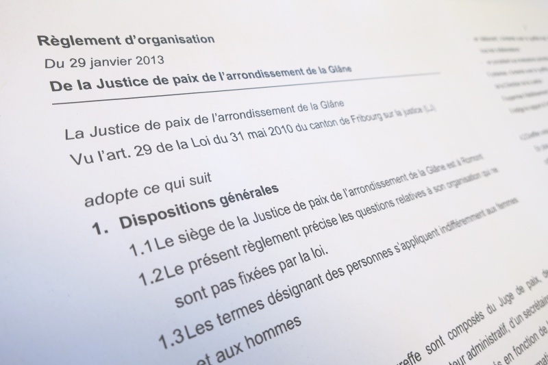 Règlements du Pouvoir judiciaire