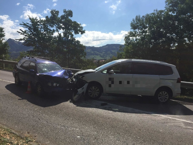 Accident de la circulation à Broc