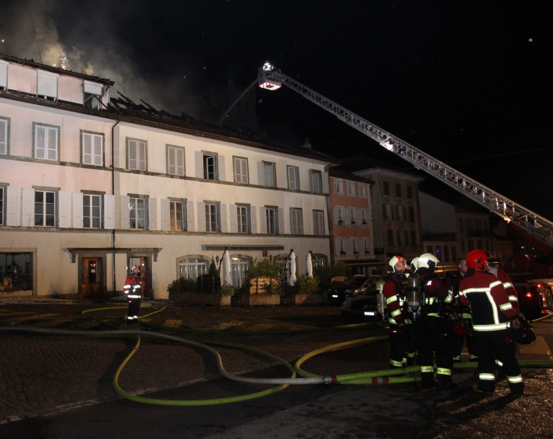 Incendie Romont