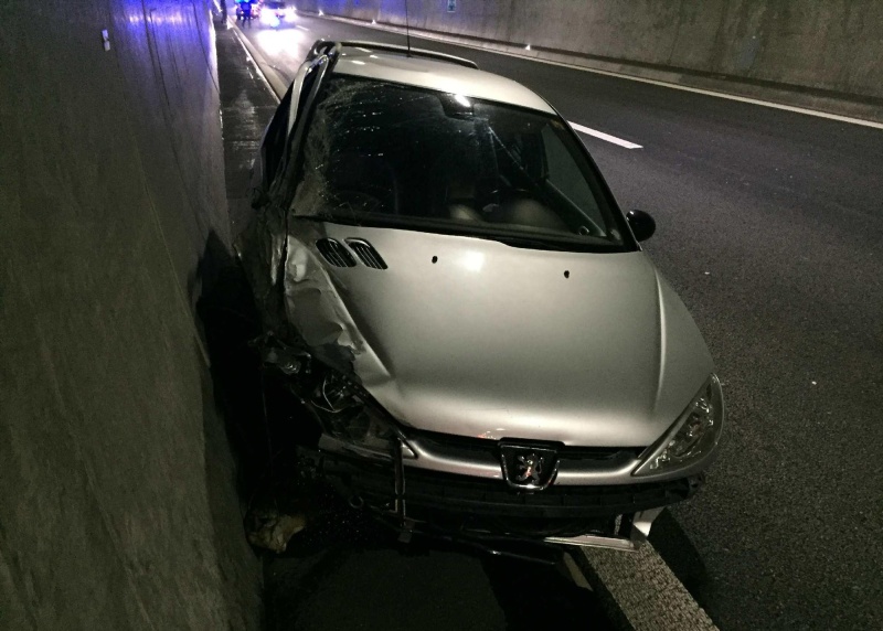 Accident A1 Tunnel des Vignes