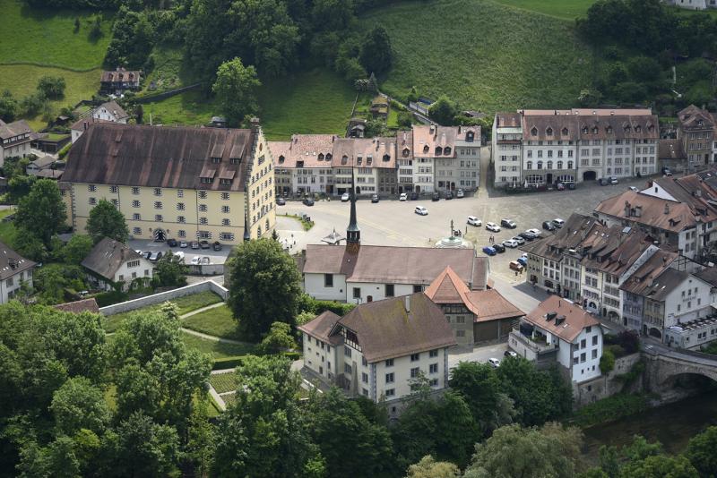 Die ehemalige Komturei der Ritter des Heiligen Johannes zu Jerusalem in Freiburg, in der gegenwärtig das Amt für Kulturgüter untergebracht ist. 