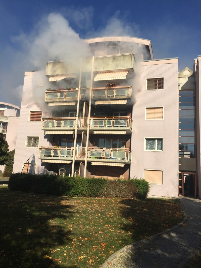 Incendie dans un immeuble à La Tour-de-Trême