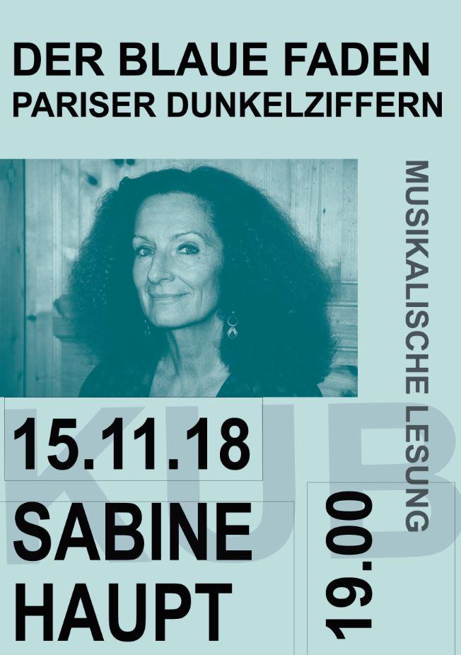 Sabine Haupt - musikalische Lesung
