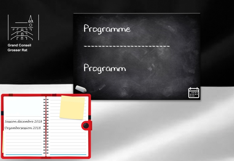 Das Programm der Dezembersession 2018