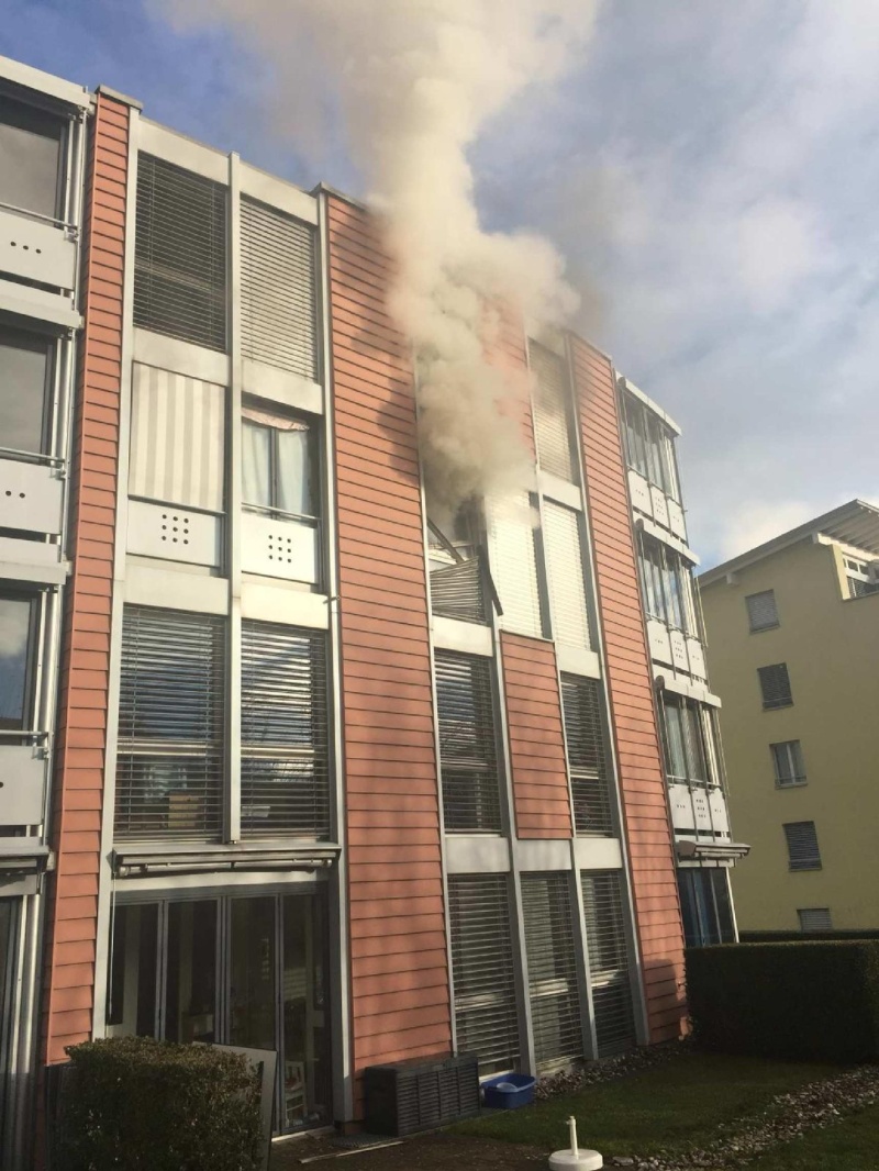 Incendie à Bulle