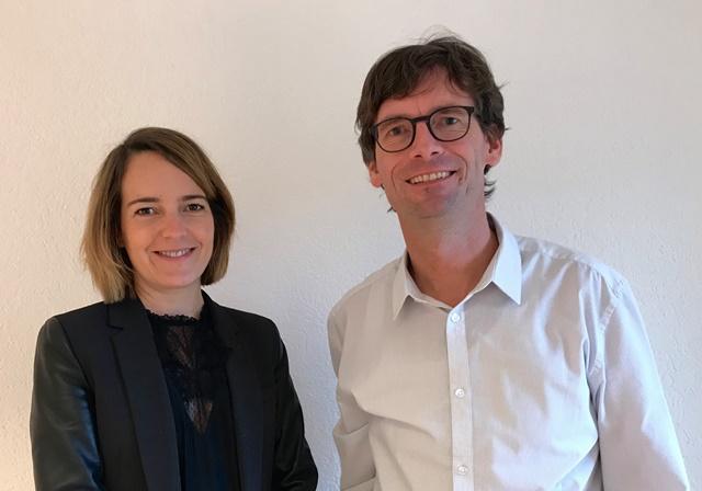 Joana de Weck und Martin Leu, Generalsekretärin ou Generalsekretär der Raumplanungs-, Umwelt- und Baudirektion