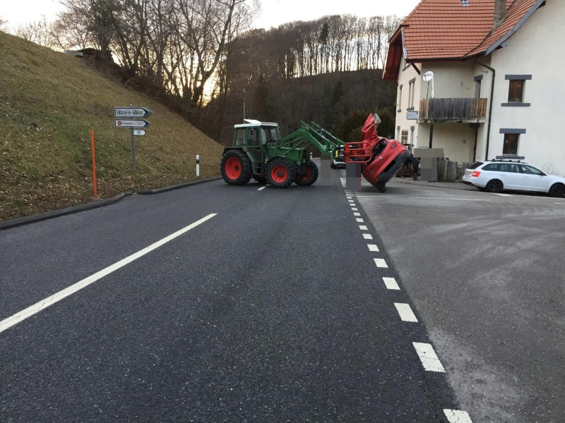 Un grave accident de la circulation à Villarlod