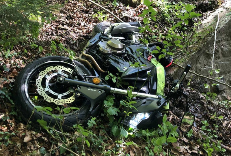 Motocycliste grièvement blessée à Promasens