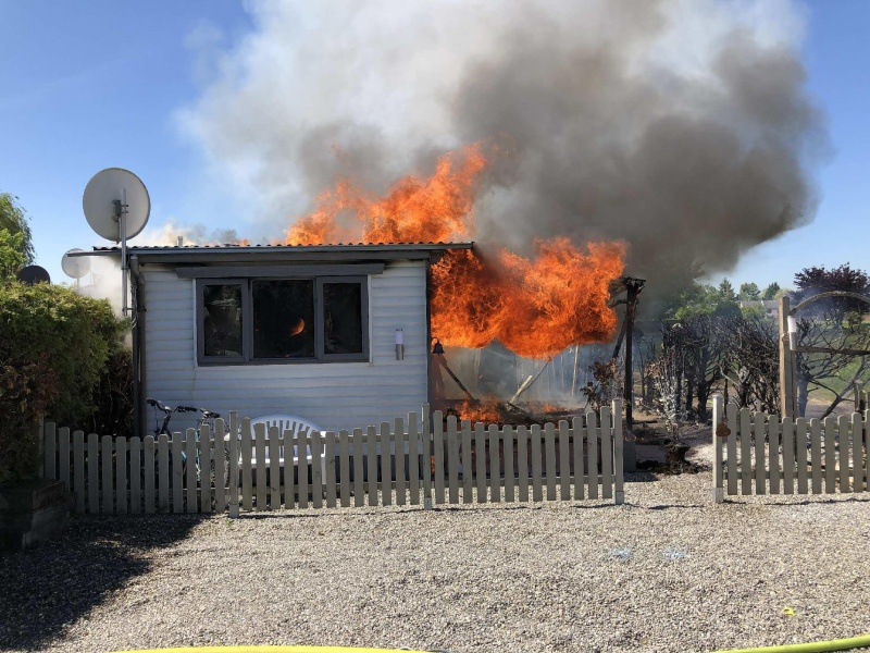 Incendie de deux mobil-homes à Sugiez