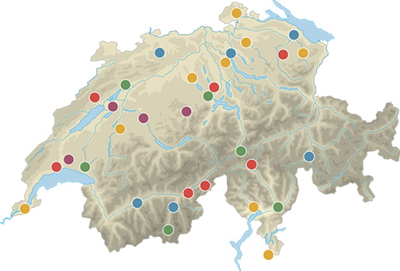 modellvorhaben - karte