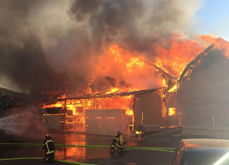 L’incendie de juin 2018 à la scierie Despond était vraisemblablement intentionnel