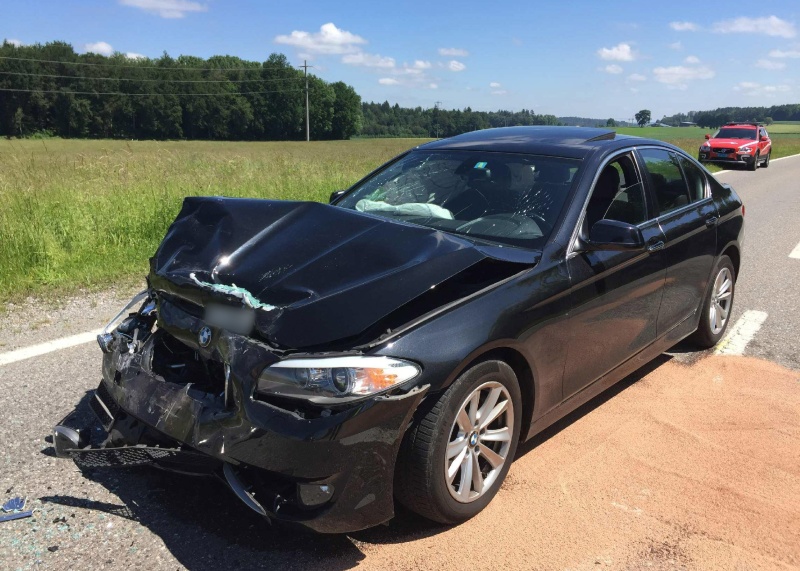 Quatre personnes blessées dans une collision en chaîne à Corminboeuf