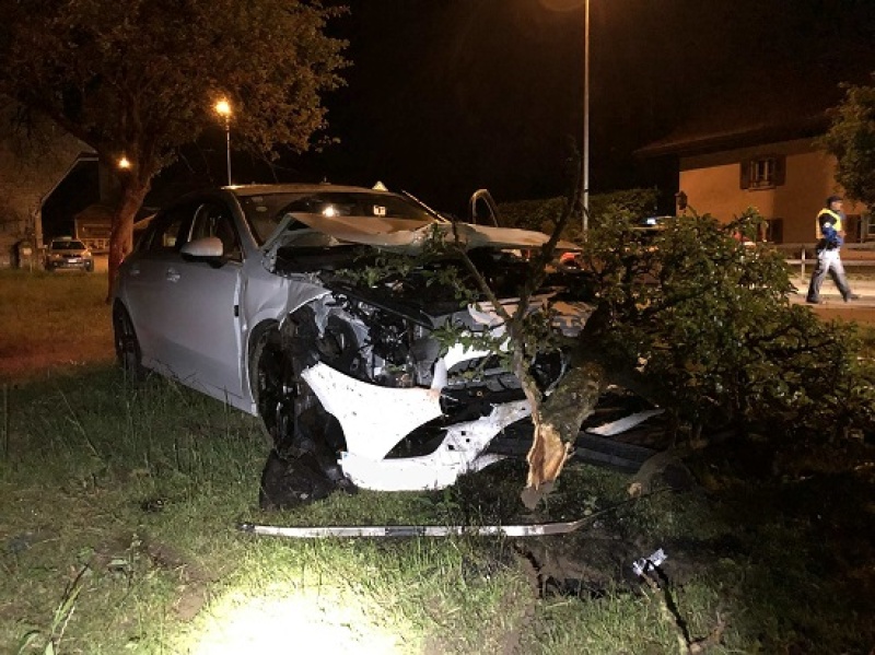 Deux blessés dans un accident de circulation à Vuadens