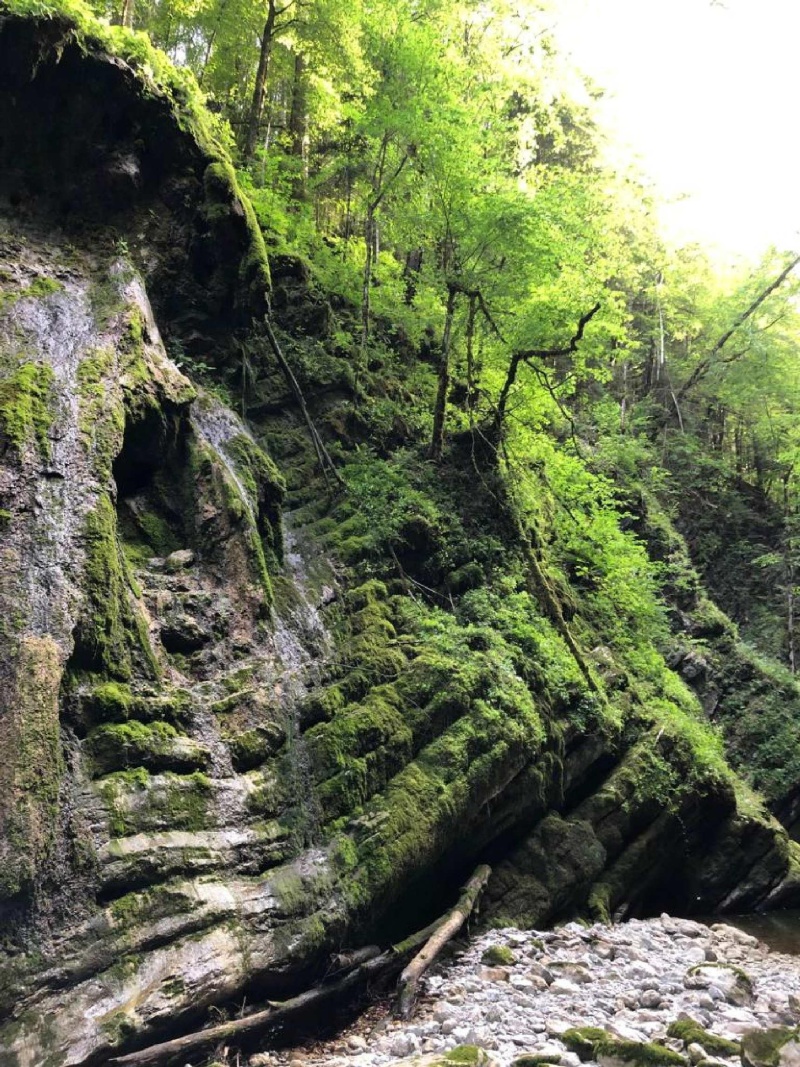 Une personne secourue dans les gorges de l’Hongrin à Montbovon