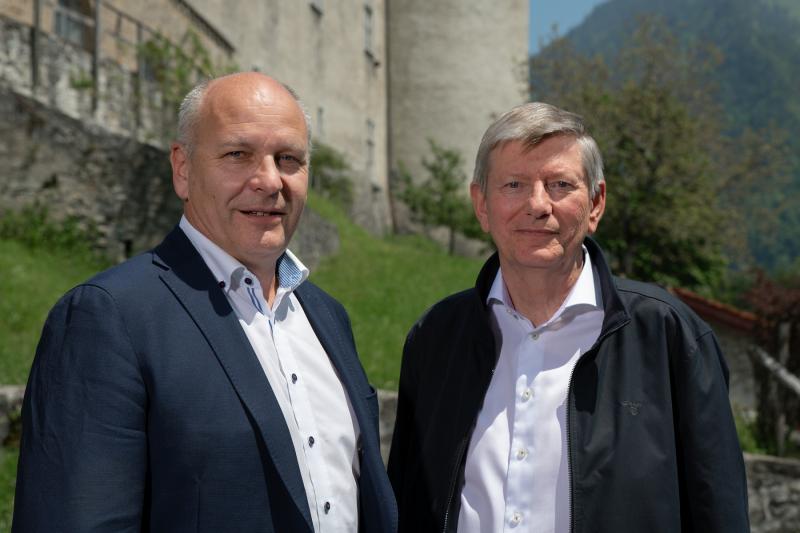 Jean-Pierre Doutaz, Président & Jean-Jacques Marti, Président d’honneur