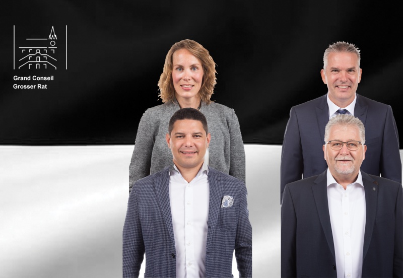 Beeidigung Frau Besson,Herrn Bapst,Herrn Dorthe und Herrn Kaltenrieder