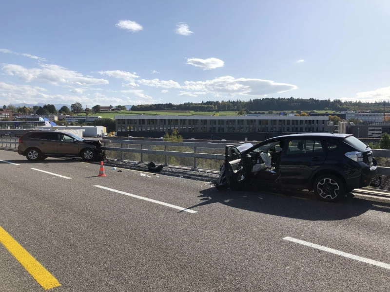 Accident circulation Givisiez