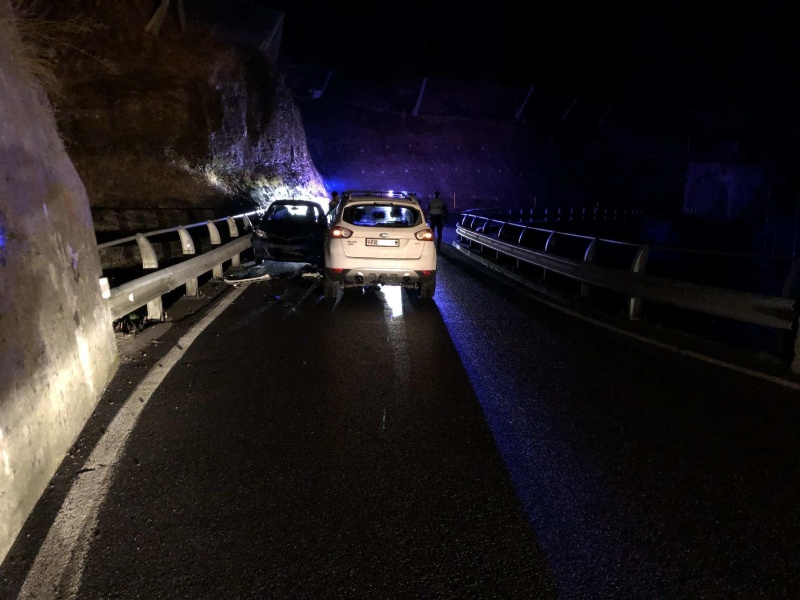 Une personne blessée dans un accident de circulation à Treyvaux