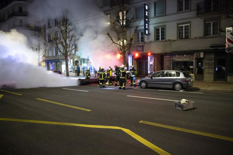Incendie dans un établissement public à Fribourg