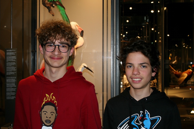 Simon et Timo (à droite) 