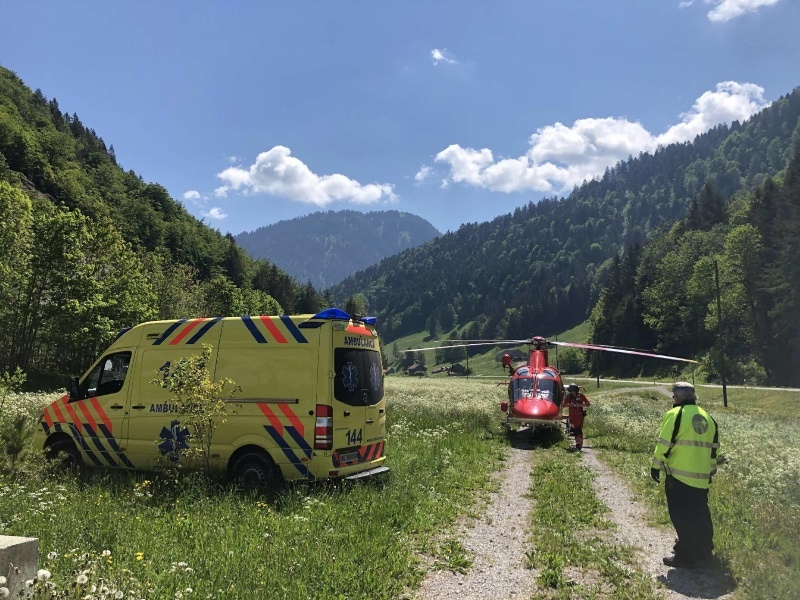 Un ouvrier perd la vie dans un accident de travail à Charmey / Ein Arbeiter verliert bei einem Arbeitsunfall in Charmey sein Leben