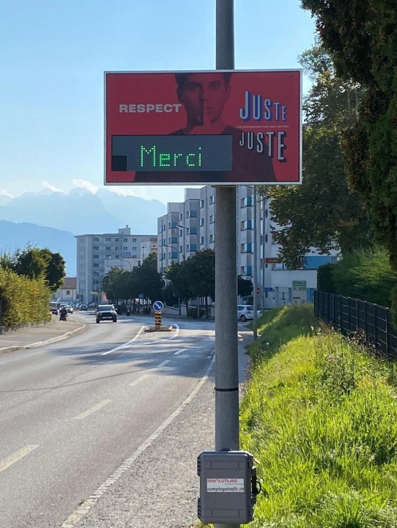 Indicateur du bruit des véhicules