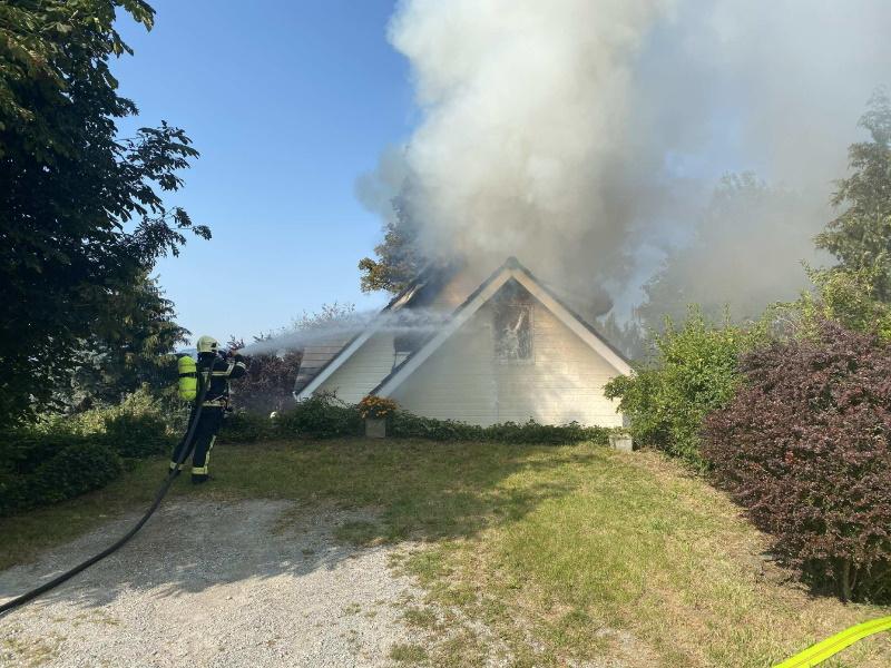 Incendie d’une maison à Esmonts / Brand eines Wohnhauses in Esmonts