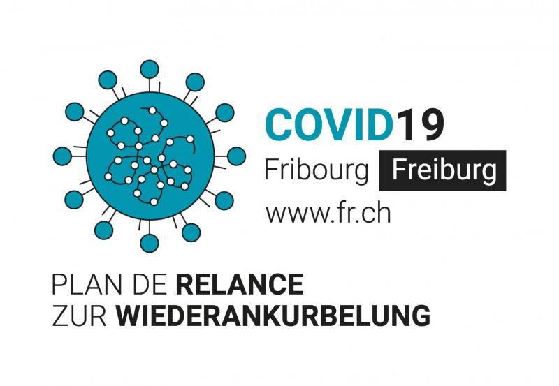 Logo Covid19 Plan zur Wiederankurbelung
