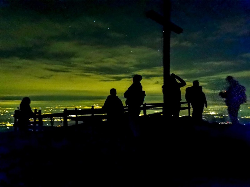 Unsere Gruppe unter dem Grossen Bären 
