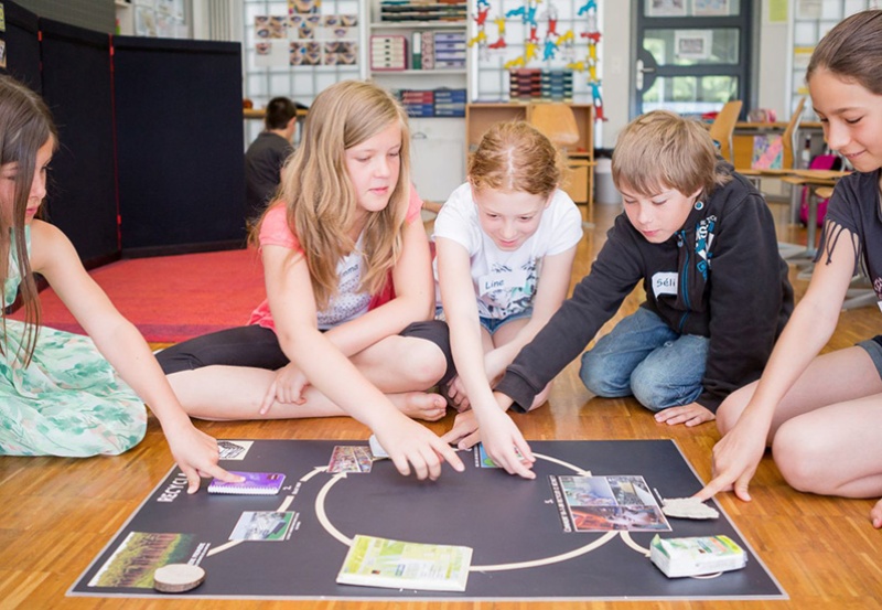 Sensibilisierung in den Freiburger Schulklassen für die Abfallbewirtschaftung 