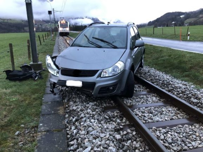 Accident circulation à Neirivue