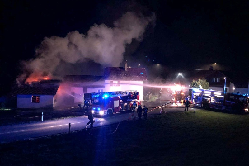 Incendie d’un local à Treyvaux