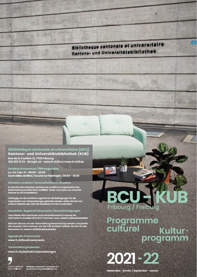 BCU Fribourg Programme d'événements, automne/hiver 2021/22