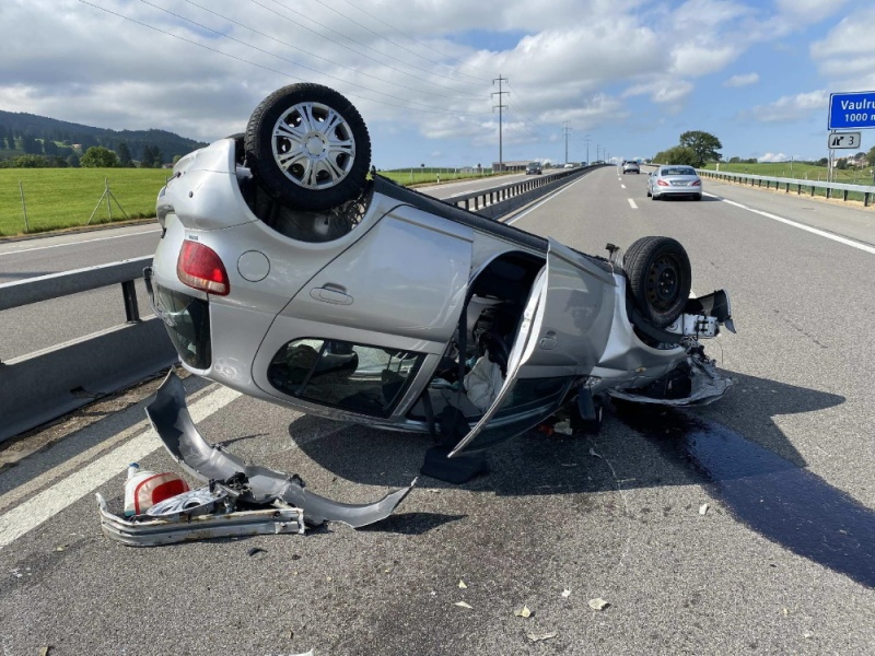 Accident sur l'A12 - Une voie fermée pendant plusieurs heures