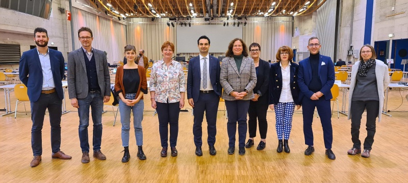 Delegation des Tessiner Parlaments im Forum Fribourg