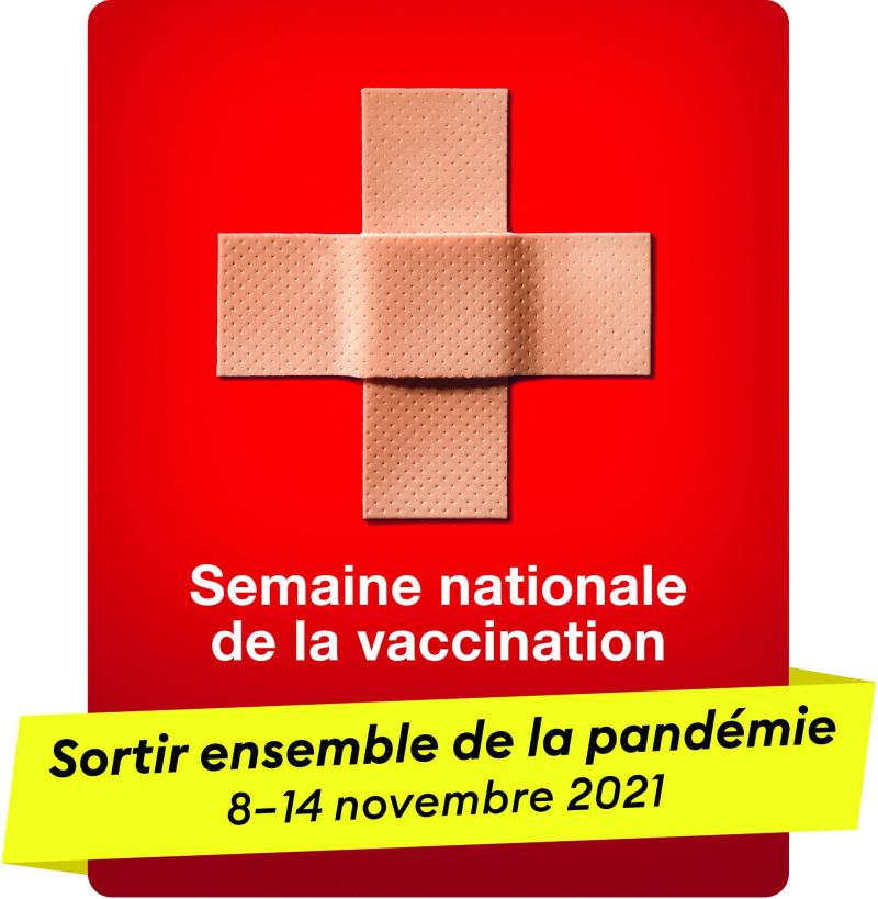 L'affiche de la Semaine nationale de la vaccination