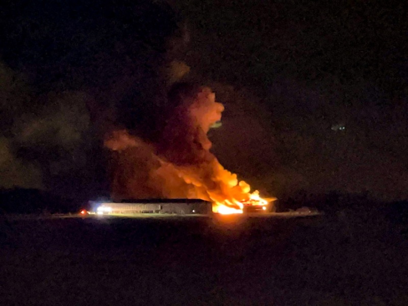 Incendie à Cournillens / Brand in Cournillens